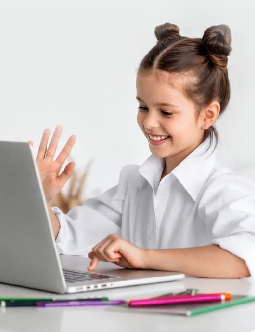 Student in SHKOLA online school