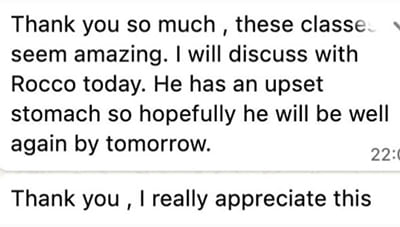 Parent review about child engagement